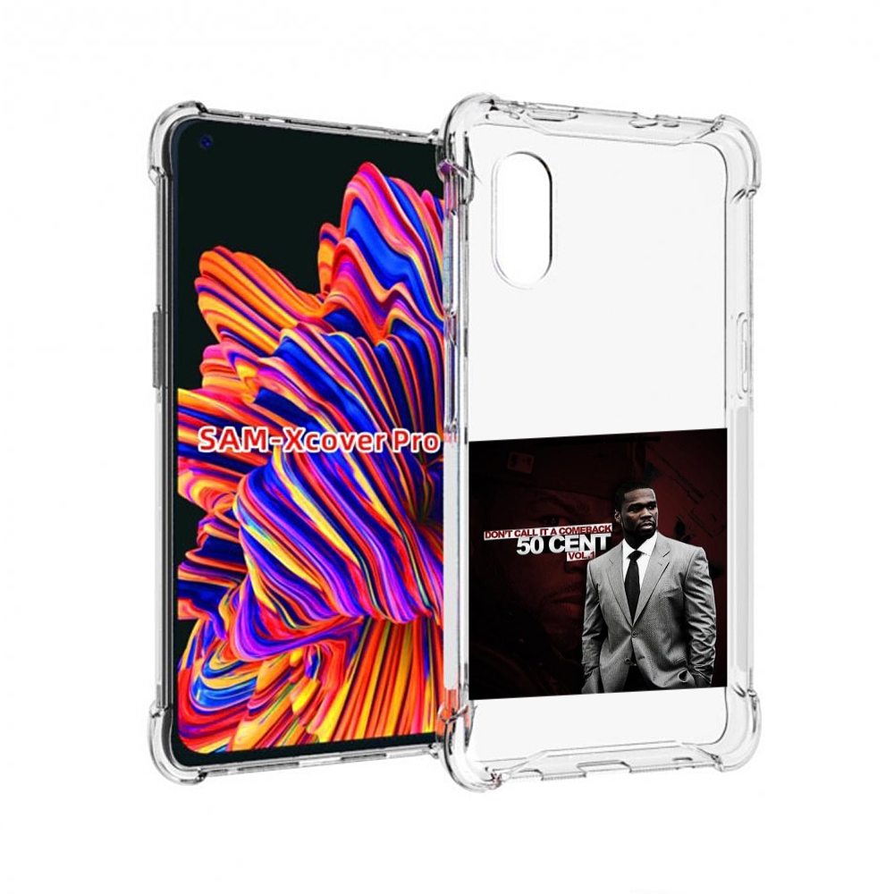 

Чехол MyPads 50 Cent - Dont Call It A Comeback Vol для Samsung Galaxy Xcover Pro 1, Прозрачный, Tocco