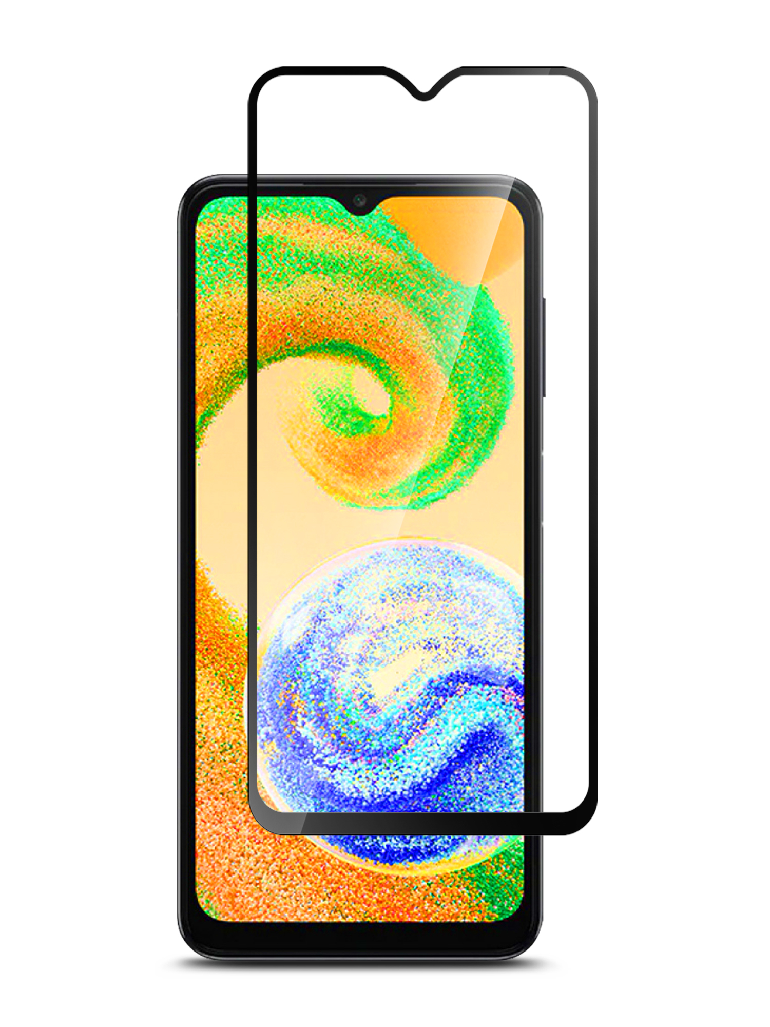 

Защитное стекло Brozo на Samsung Galaxy A04s на весь экран, Samsung Galaxy A04s