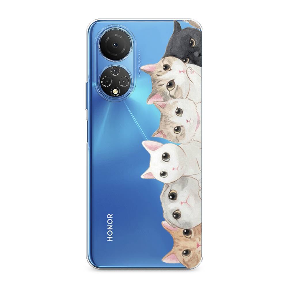 

Силиконовый чехол "Котики" на Honor X7, Котики