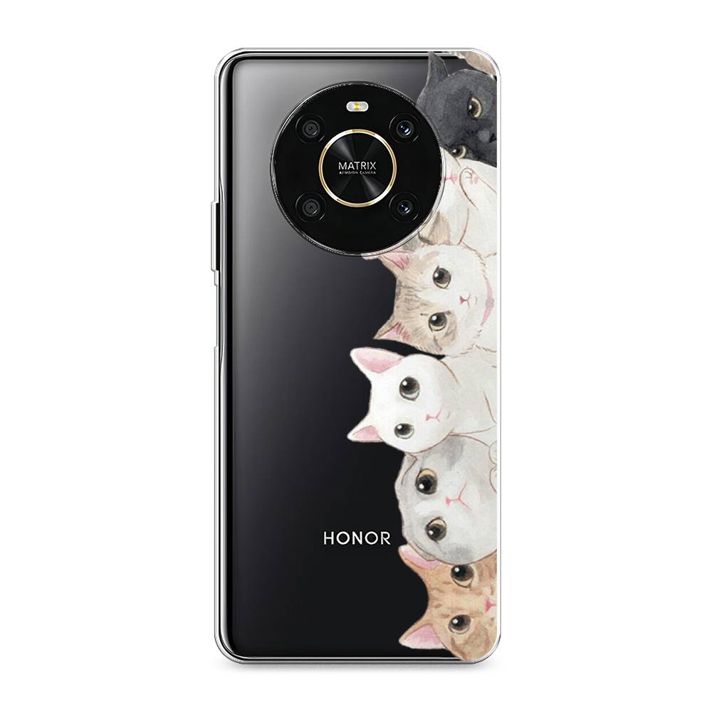 

Силиконовый чехол "Котики" на Honor X9, Котики