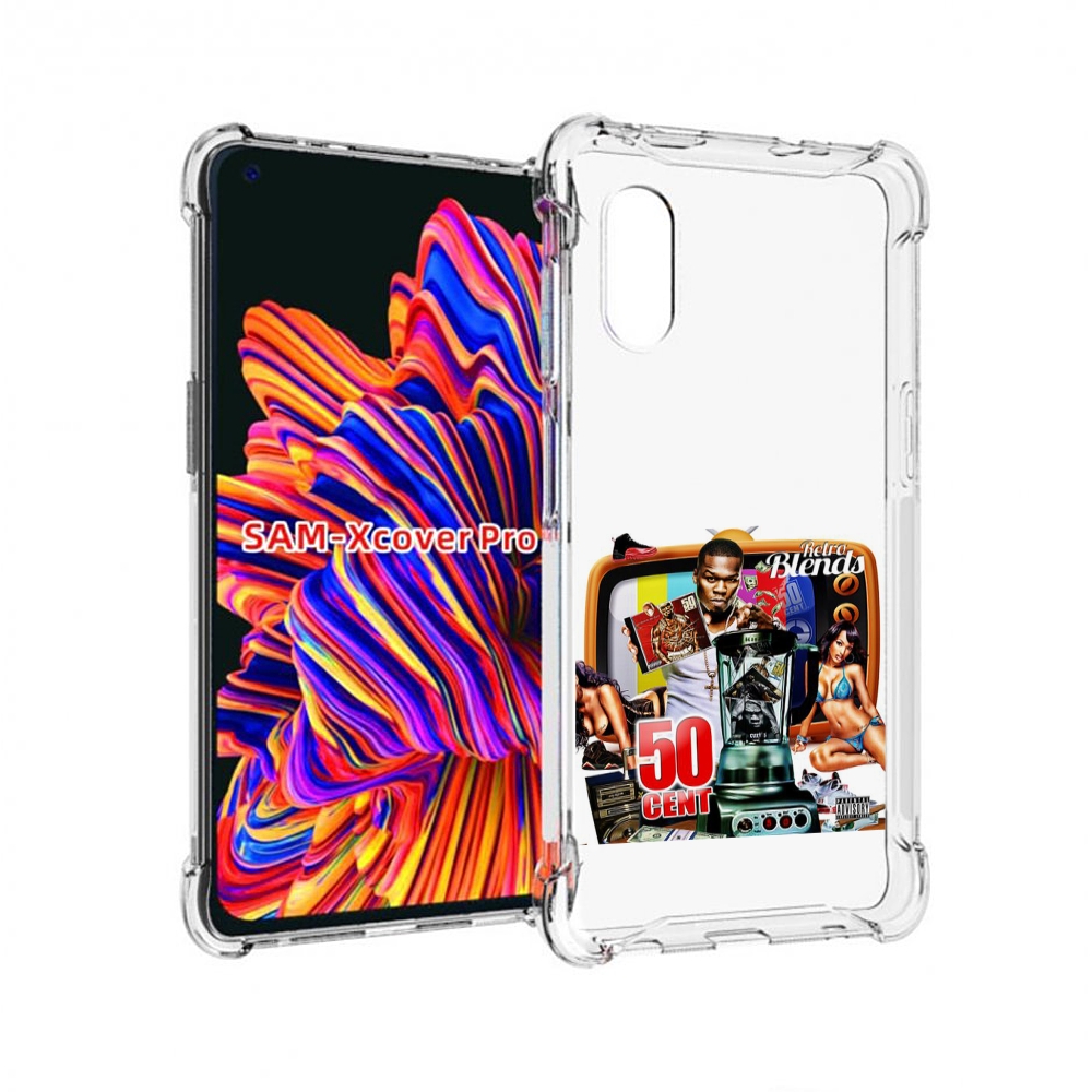 

Чехол MyPads 50 Cent - Retro 50 Cent Blends для Samsung Galaxy Xcover Pro 1, Прозрачный, Tocco