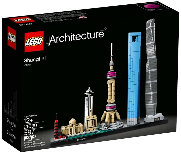 Конструктор LEGO Architecture 21039 Шанхай lego architecture нью йорк 21028