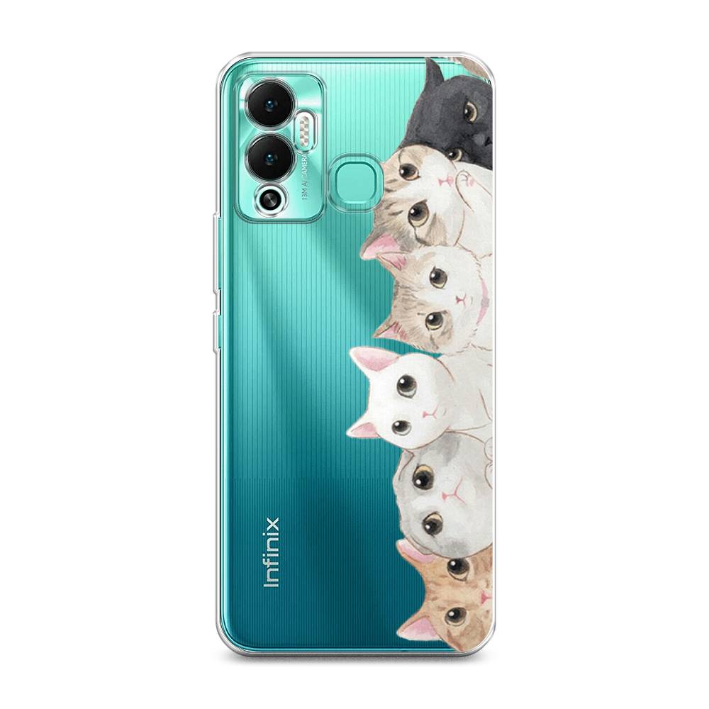 

Силиконовый чехол "Котики" на Infinix Hot 12 Play, Котики