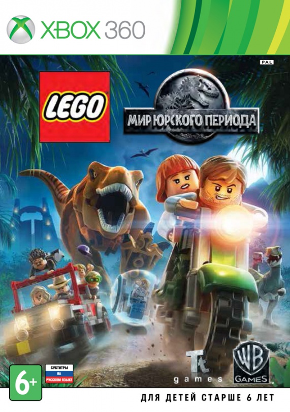 Игра LEGO Мир Юрского периода для Microsoft Xbox 360