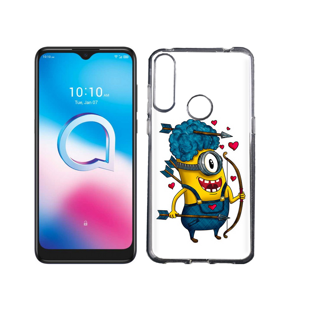 

Чехол MyPads Tocco для Alcatel 3L (2020) 5029Y Миньон купидон (PT159035.666.117), Tocco