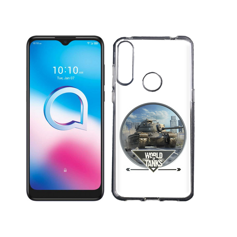 

Чехол MyPads Tocco для Alcatel 3L (2020) 5029Y Мир танков (PT159035.666.119), Tocco