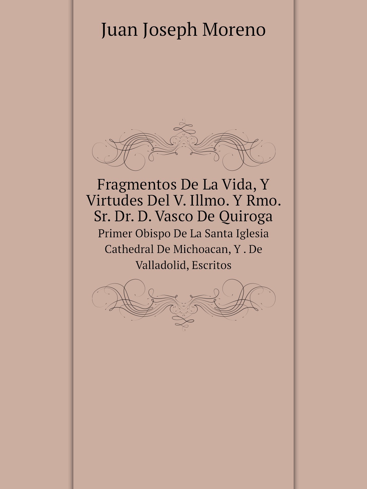 

Fragmentos De La Vida, Y Virtudes Del V. Illmo. Y Rmo. Sr. Dr. D. Vasco De Quiroga