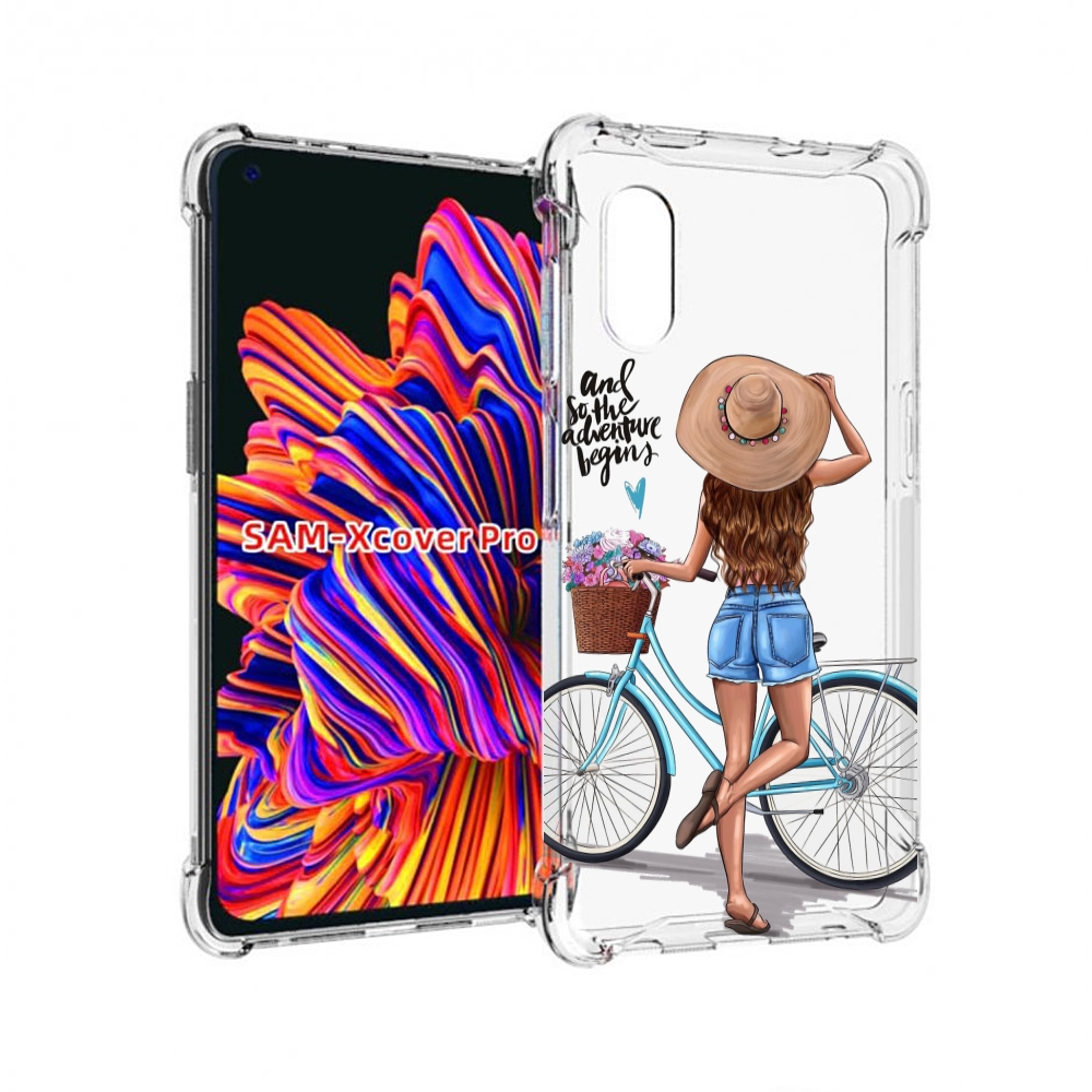 Чехол MyPads Adventure женский для Samsung Galaxy Xcover Pro 1