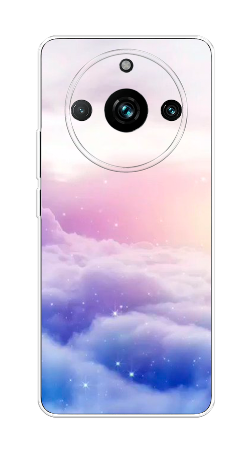 

Чехол на Realme 11 Pro+ "Небеса", Голубой;белый;розовый, 2514350-2