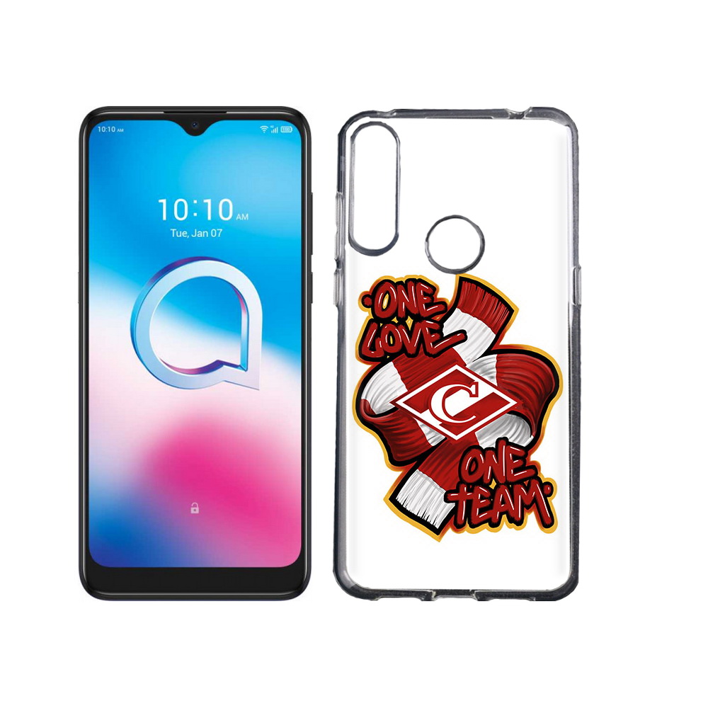 

Чехол MyPads Tocco для Alcatel 3L (2020) 5029Y Одна любовь-Спартак (PT159035.666.126), Tocco