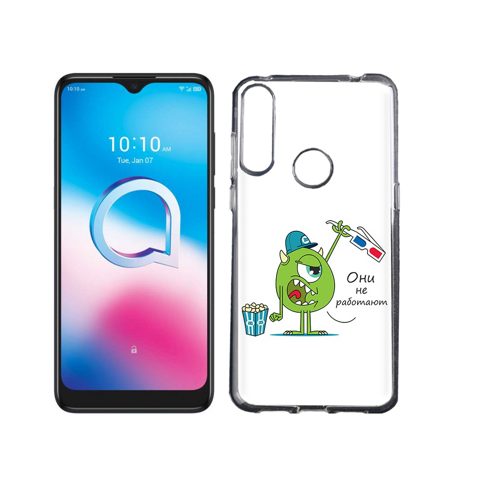 

Чехол MyPads Tocco для Alcatel 3L (2020) 5029Y Очки не работают (PT159035.666.129), Tocco