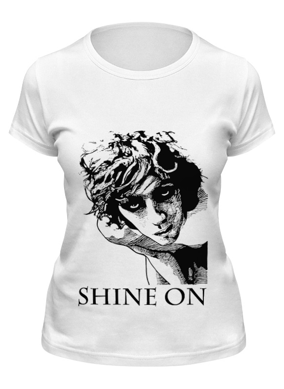 

Футболка женская Printio Syd barret shine on белая XL, Белый, Syd barret shine on