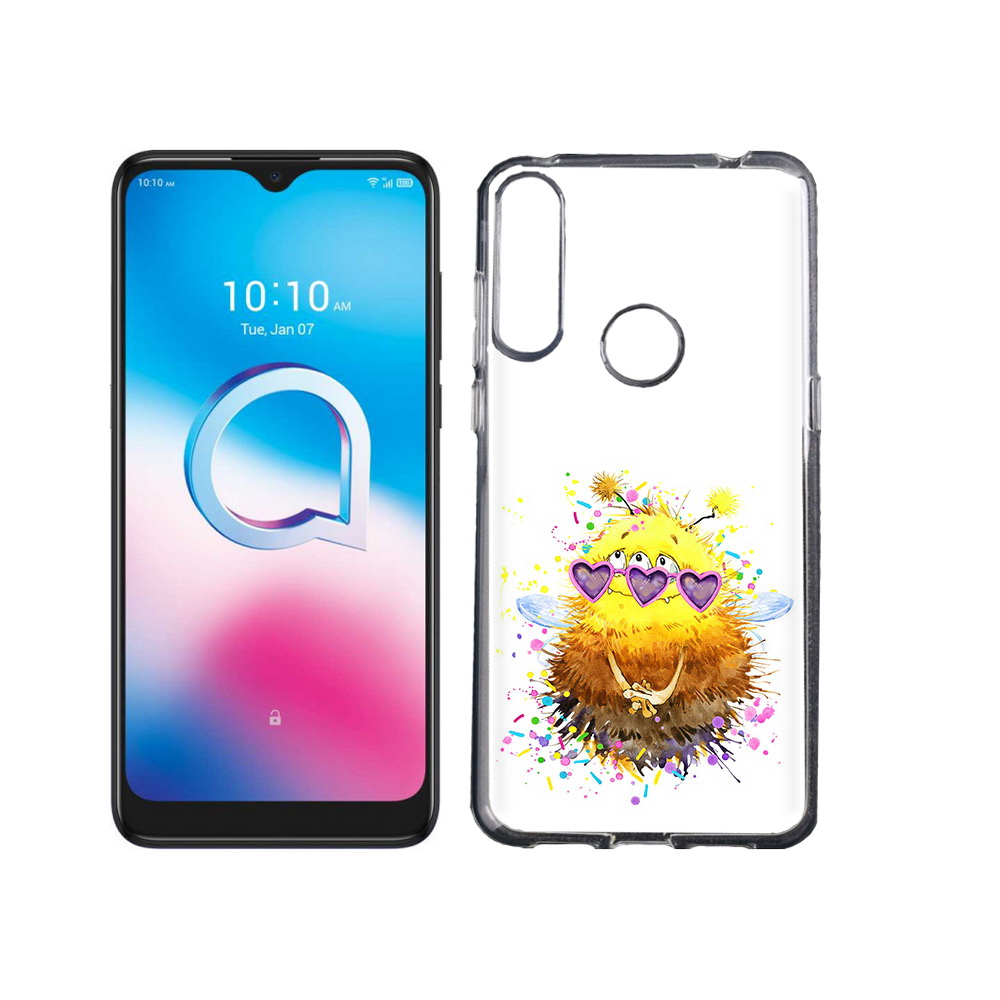 

Чехол MyPads Tocco для Alcatel 3L (2020) 5029Y Пушитый шмель (PT159035.666.143), Tocco