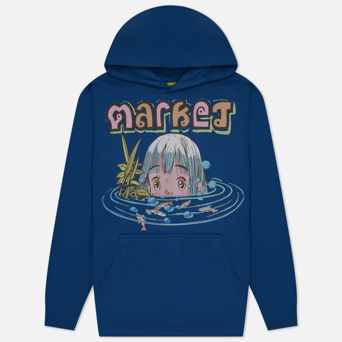 

Мужская толстовка MARKET Pond Hoodie синий, Размер M, Pond Hoodie