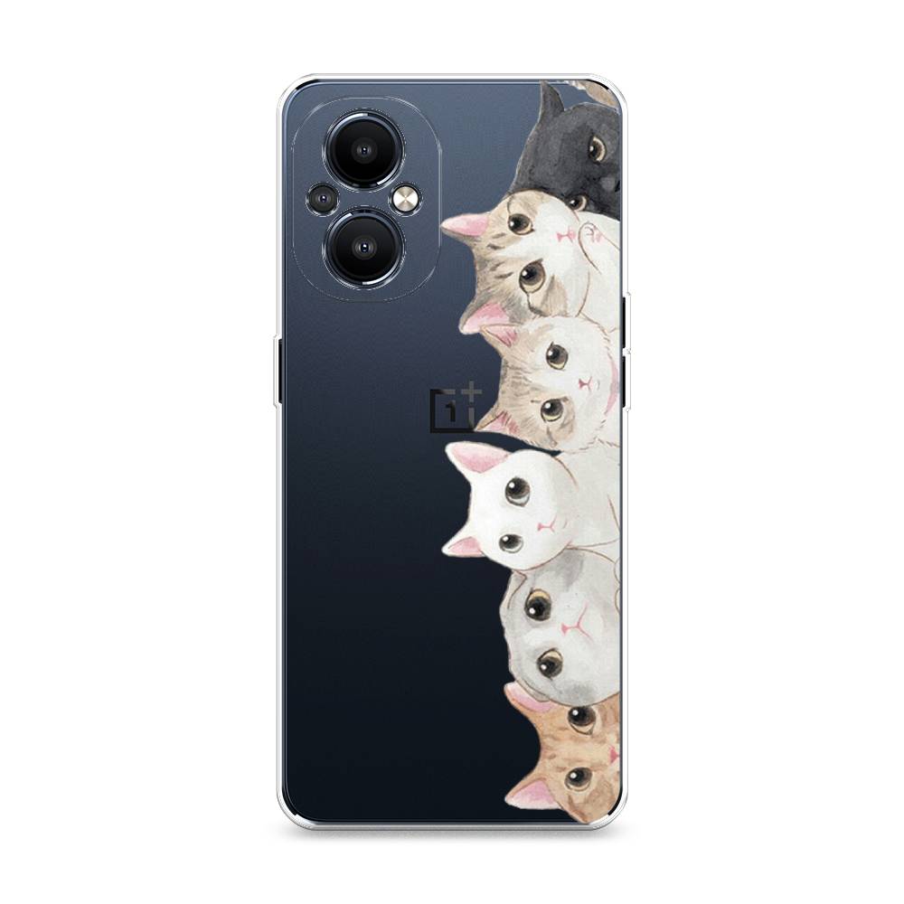 

Силиконовый чехол "Котики" на OnePlus Nord N20 5G, Котики