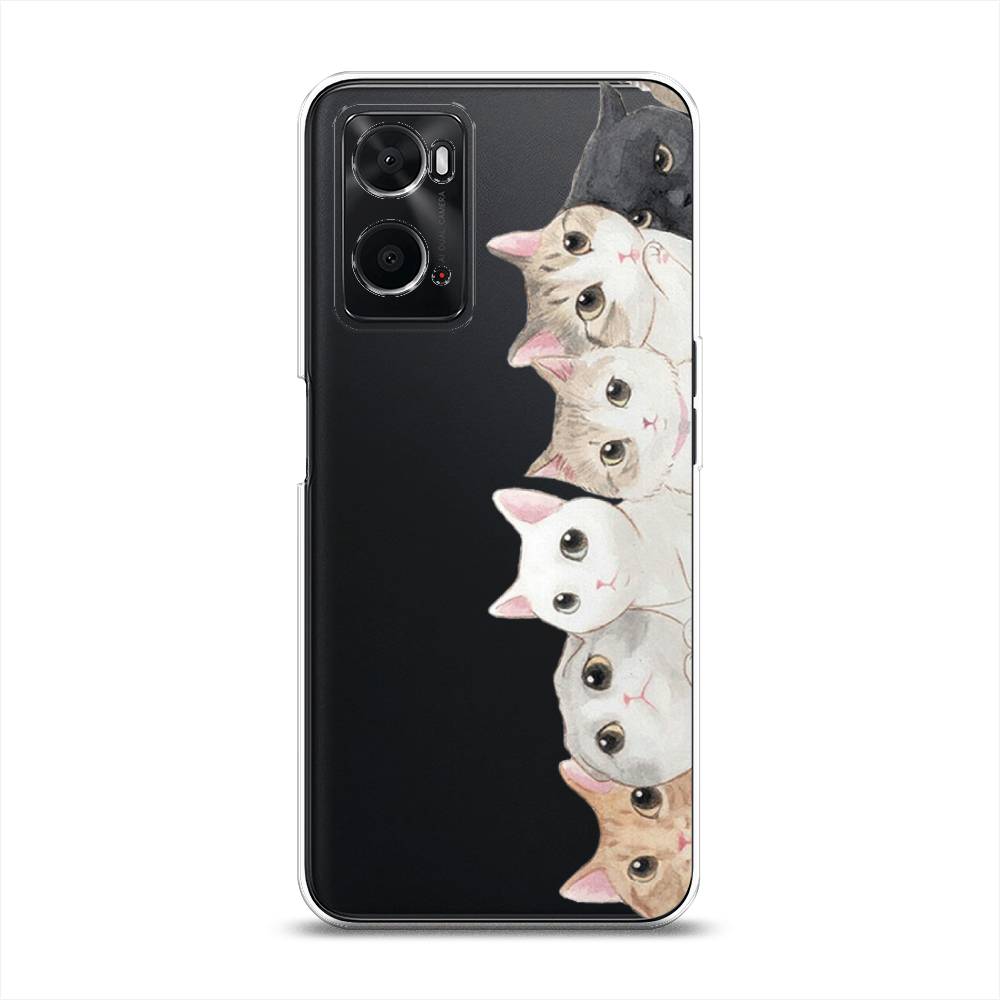 

Силиконовый чехол "Котики" на Oppo A36, Котики