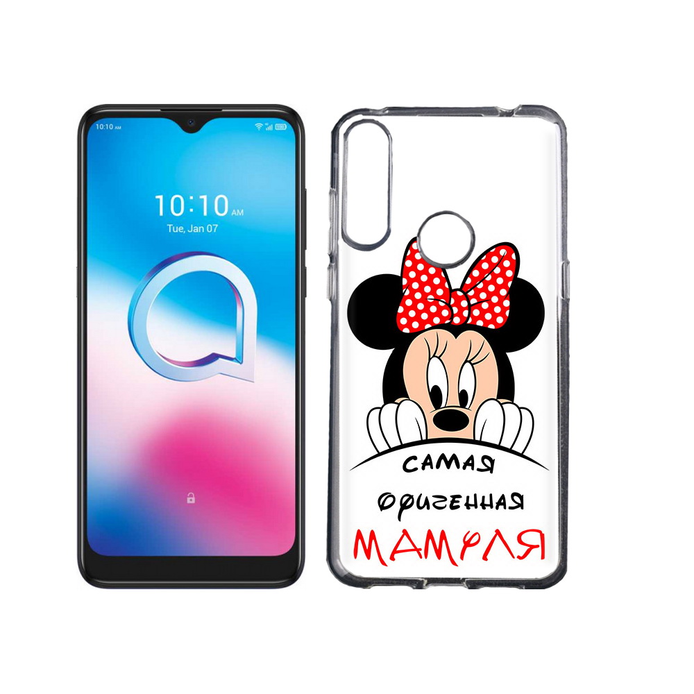 

Чехол MyPads Tocco для Alcatel 3L (2020) 5029Y Самая лучшая мамуля Мини Маус, Tocco