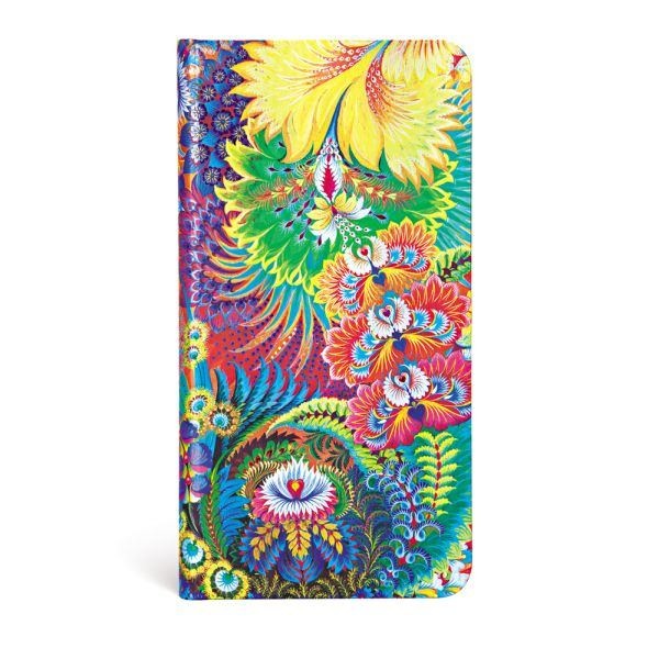 

Записная книжка Paperblanks Olena's Garden Dayspring Slim лин. 90*180 мм, 176 стр, Slim