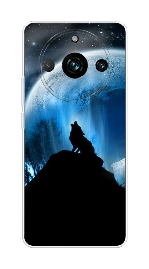 

Чехол на Realme 11 Pro+ "Волк 2", Синий;черный;белый, 2514350-1