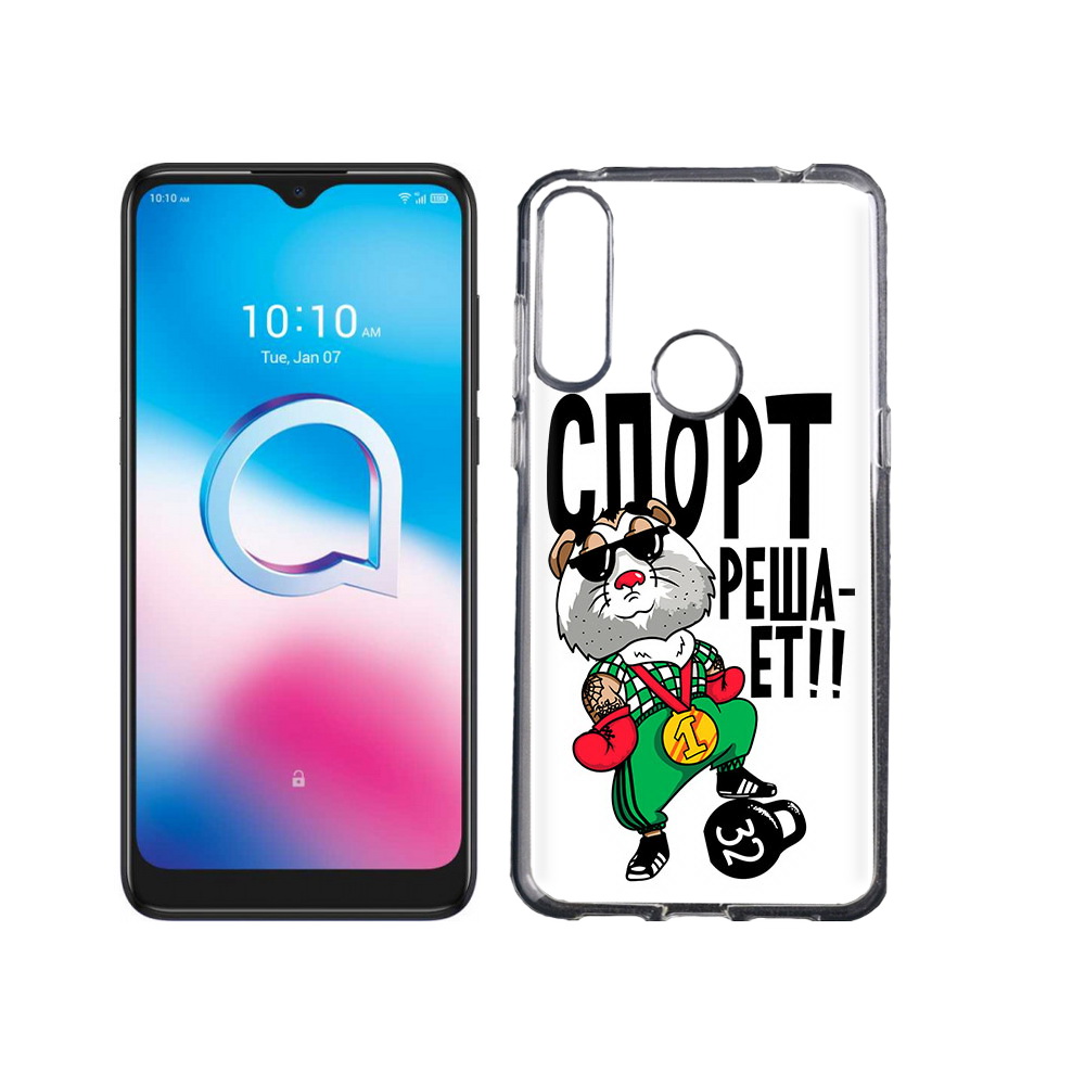 

Чехол MyPads Tocco для Alcatel 3L (2020) 5029Y Спорт решает (PT159035.666.161), Tocco