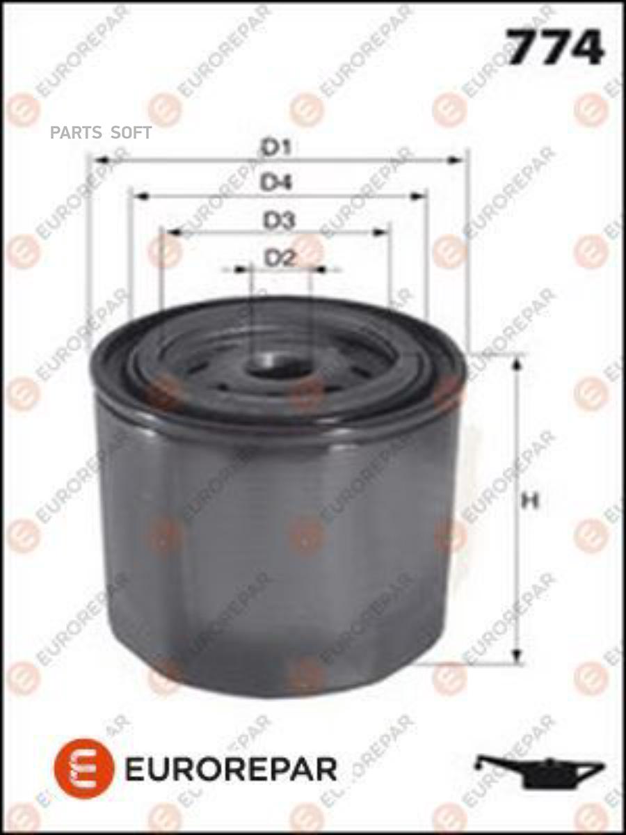 

Фильтр Масляный E149136 Nsii0018835863 EUROREPAR арт. E149136