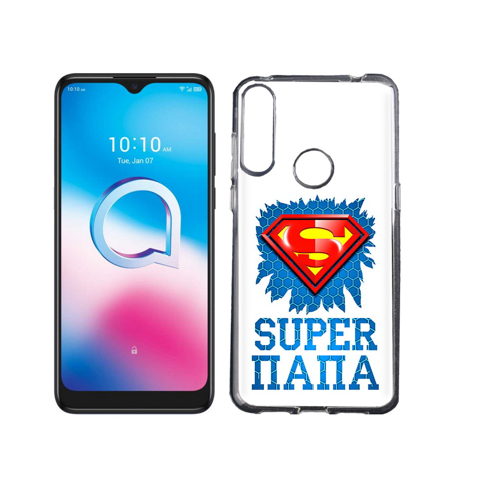 

Чехол MyPads Tocco для Alcatel 3L (2020) 5029Y Супер Папа (PT159035.666.165), Tocco