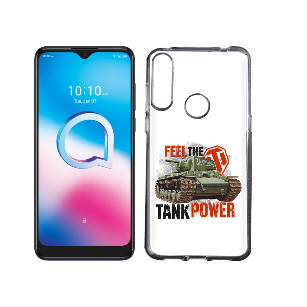 

Чехол MyPads Tocco для Alcatel 3L (2020) 5029Y Танк (PT159035.666.169), Tocco