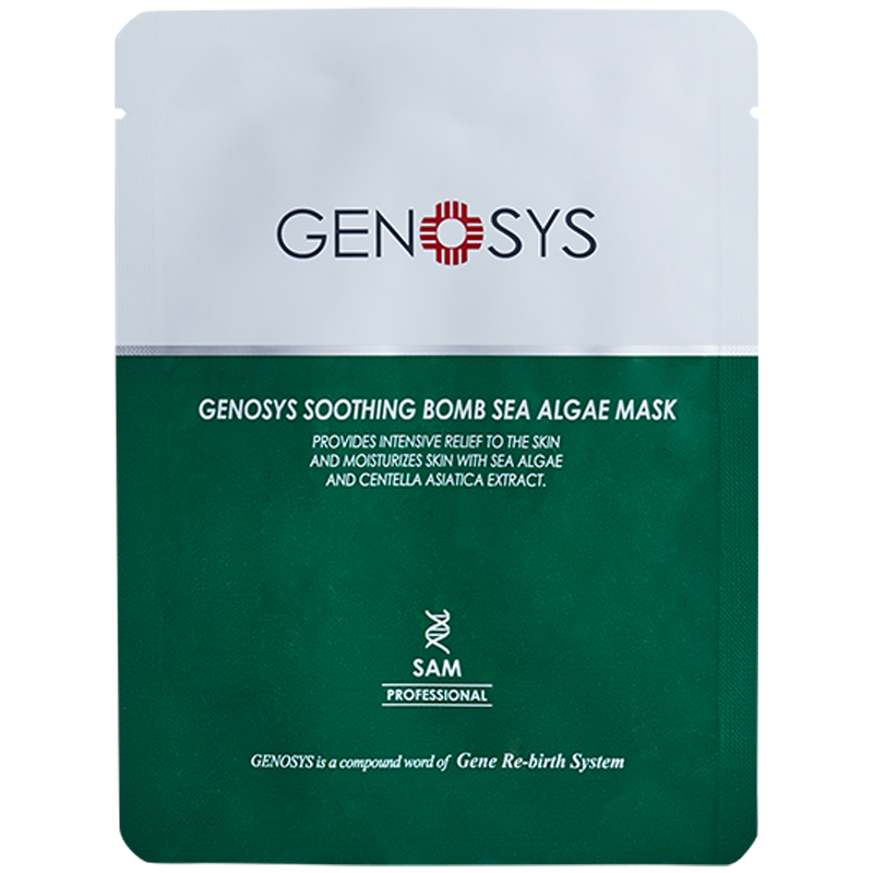 Маска Genosys Маска Soothing Bomb Sea Algae Mask с Морскими Водорослями 25г