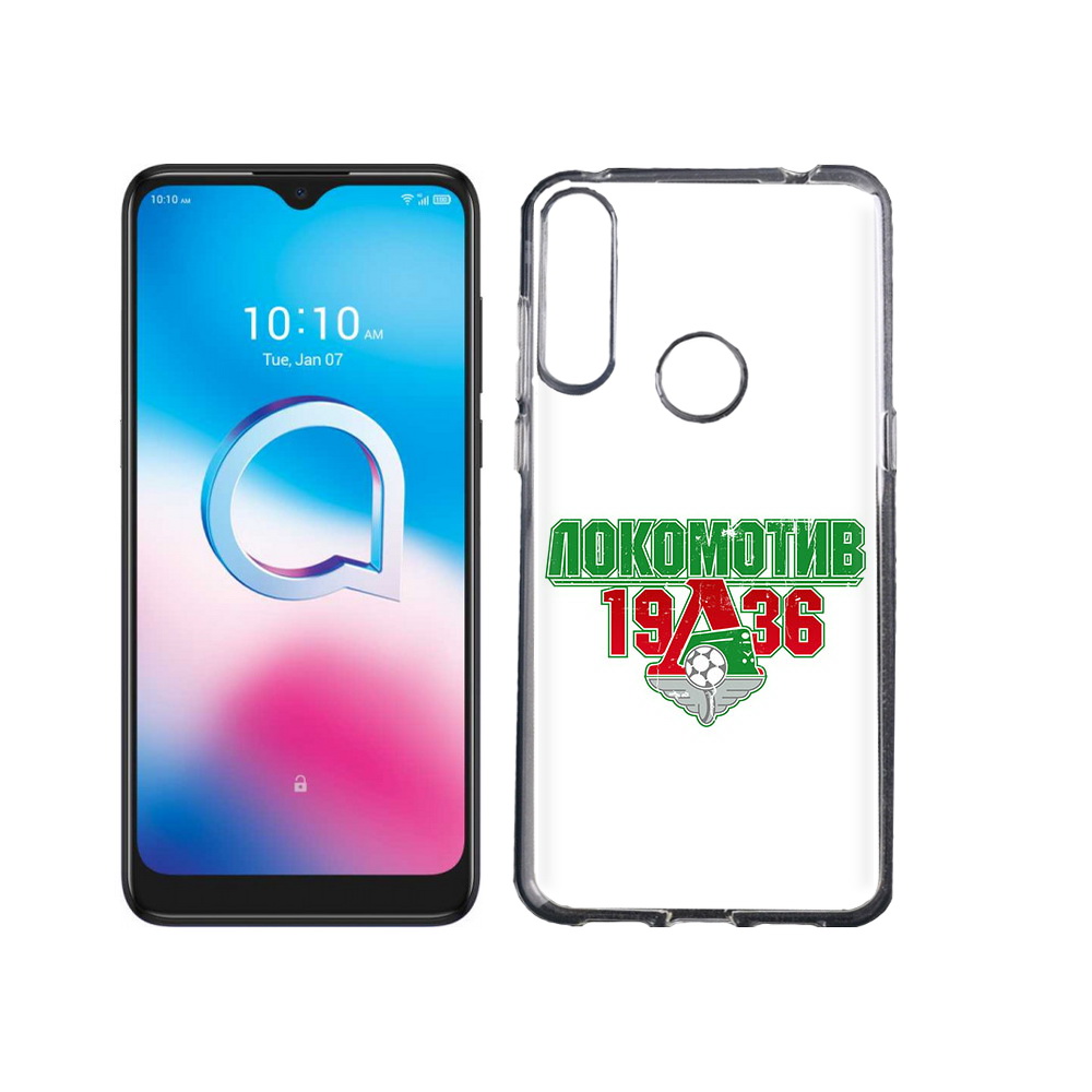 

Чехол MyPads Tocco для Alcatel 3L (2020) 5029Y ФК локомотив 1936 (PT159035.666.182), Tocco