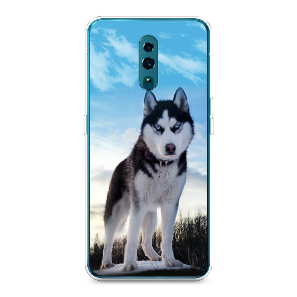 

Чехол Awog на Oppo Reno "Хаски 3", Разноцветный, 250750-2