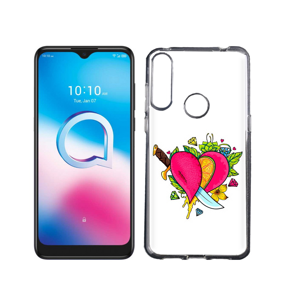 

Чехол MyPads Tocco для Alcatel 3L (2020) 5029Y Фруктовое сердце (PT159035.666.188), Tocco