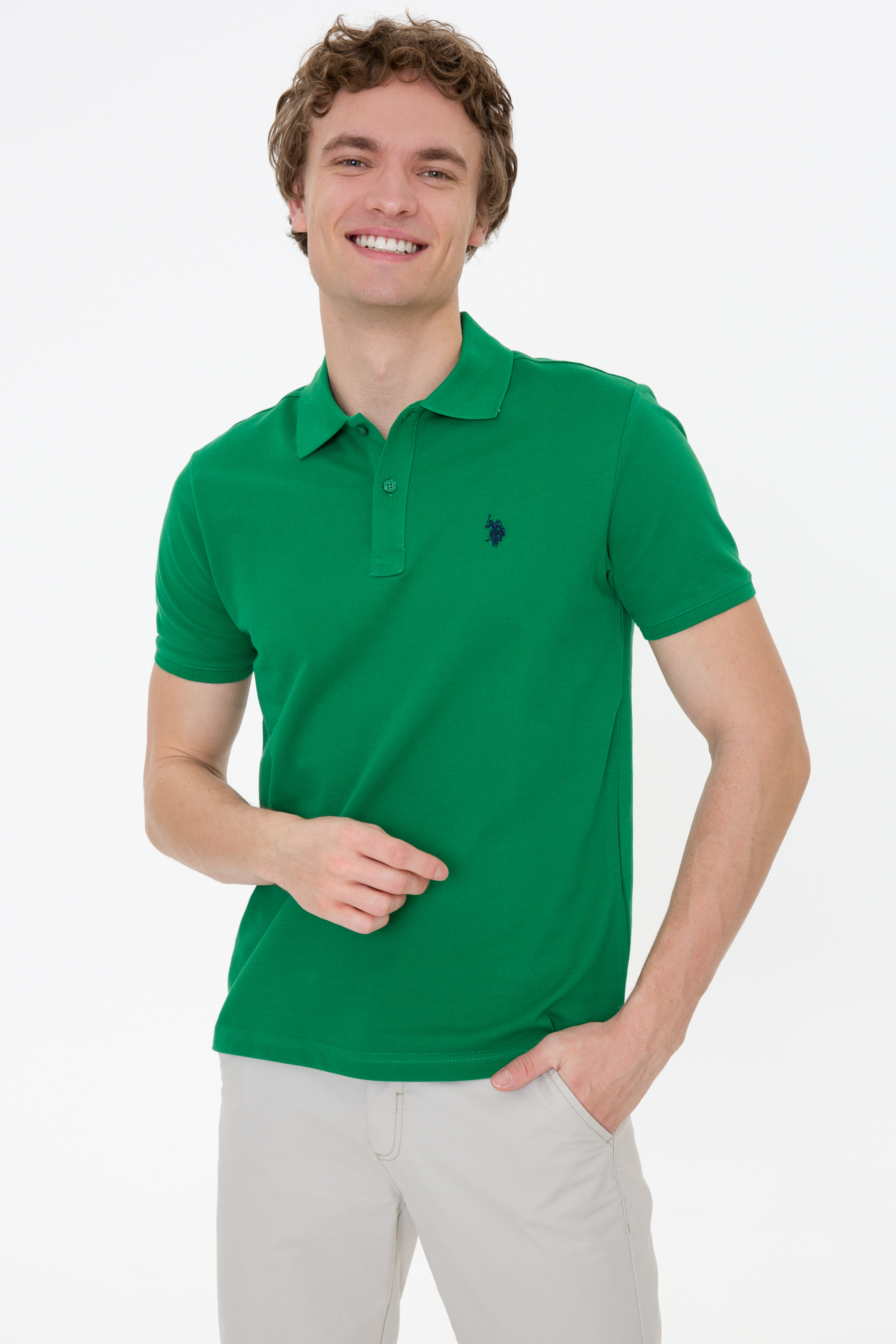 

Футболка мужская U.S. POLO Assn. G081GL0110GTP04IY021 зеленая 4XL, G081GL0110GTP04IY021