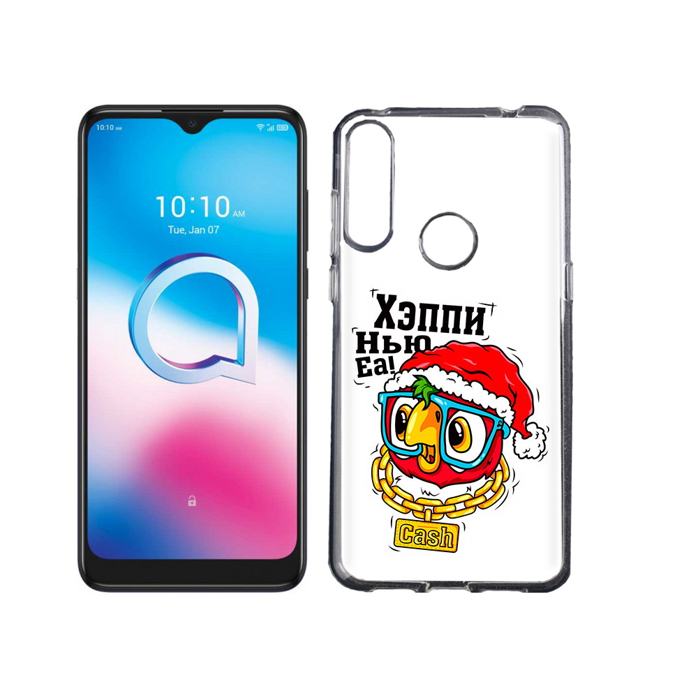 

Чехол MyPads Tocco для Alcatel 3L (2020) 5029Y Хэппи нью еа (PT159035.666.196), Tocco