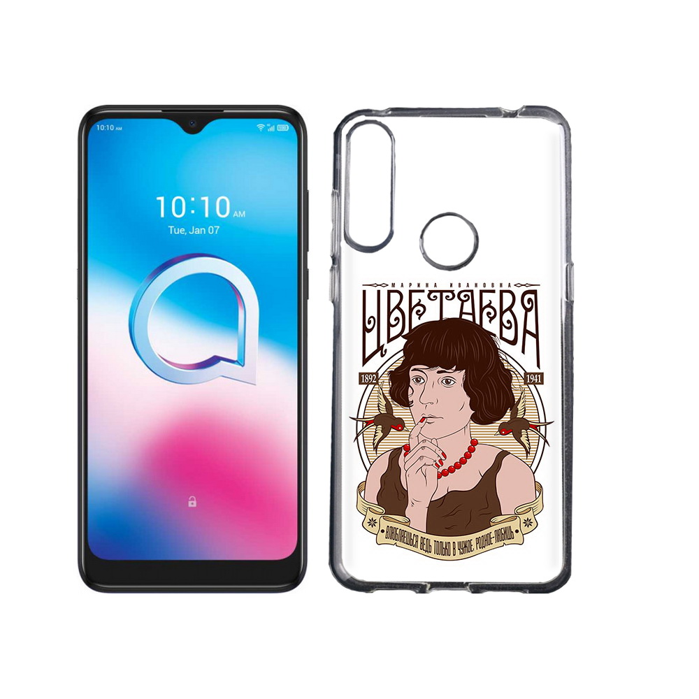 

Чехол MyPads Tocco для Alcatel 3L (2020) 5029Y Цветаева (PT159035.666.197), Tocco