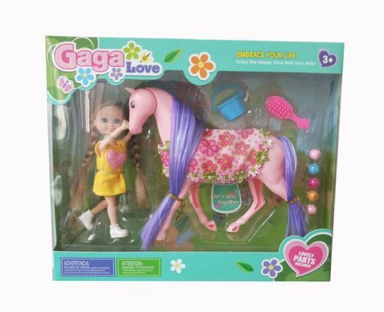 Кукла с лошадкой Игротрейд Y24398001