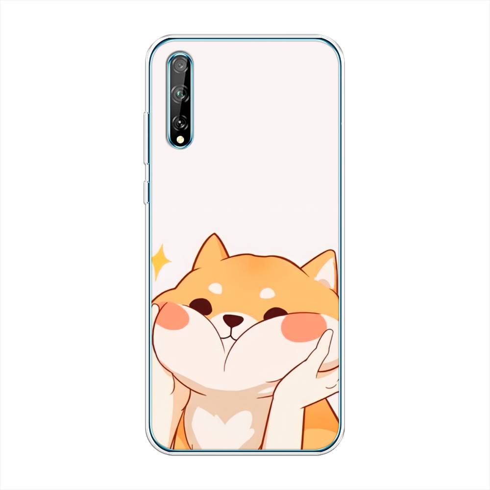 

Чехол Awog на Huawei Y8p "Сладкий песик", Оранжевый, 6103450-1