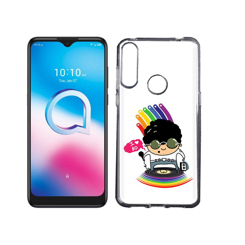 

Чехол MyPads Tocco для Alcatel 3L (2020) 5029Y Я люблю 80-е (PT159035.666.205), Tocco