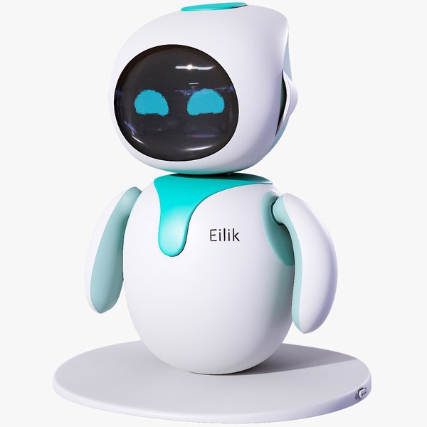 

Интерактивный настольный робот-питомец Eilik, Разноцветный, Eilik emo