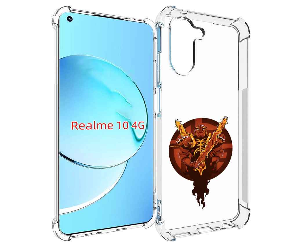 

Чехол MyPads ember spirit для Realme 10, Прозрачный, Tocco
