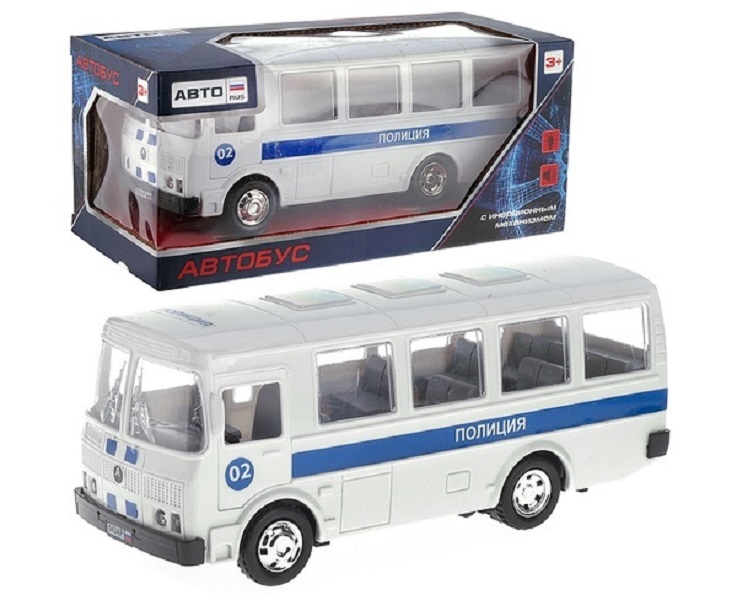 

Машинка инерционная, автобус АВТОRus 043АР