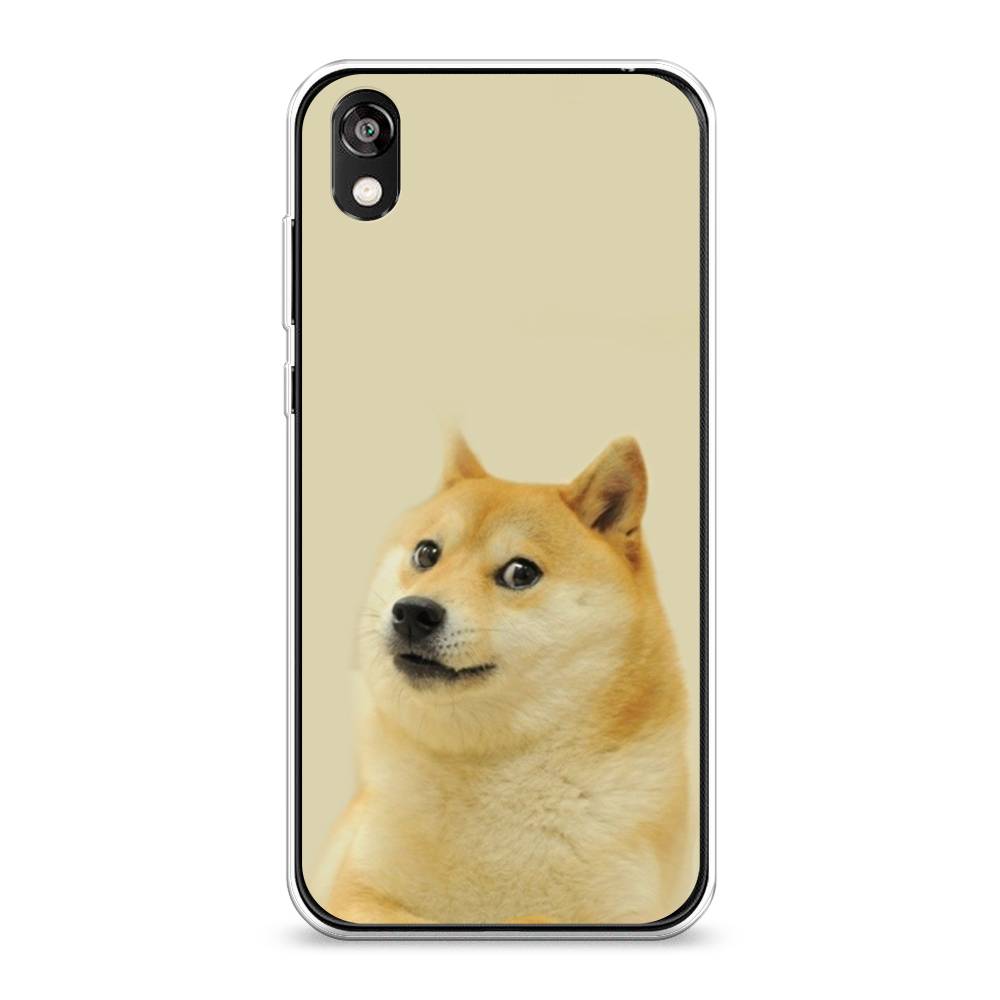 

Чехол Awog на Honor 8S "Собака подозревака", Коричневый;желтый;бежевый, 69150-9