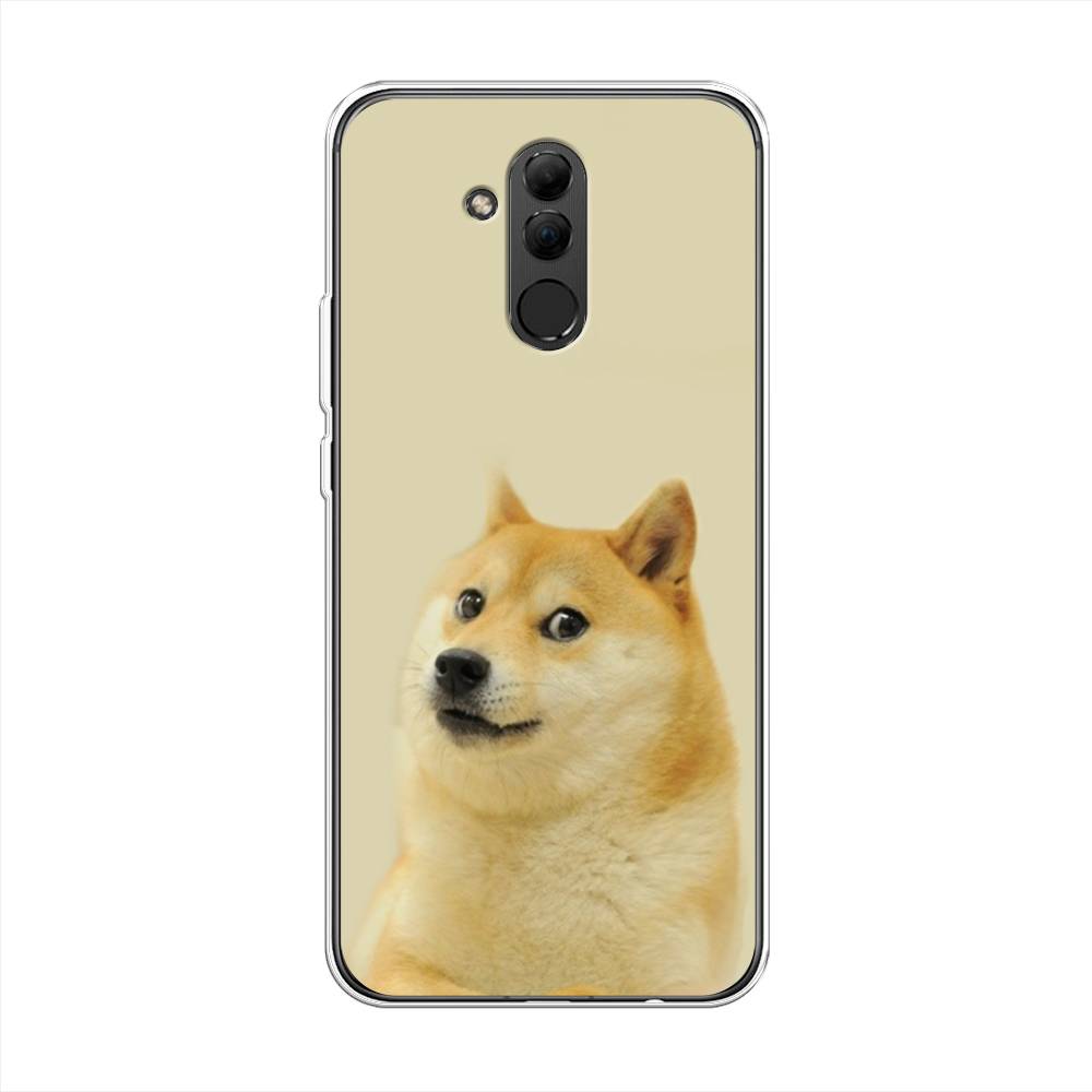 

Чехол Awog на Huawei Mate 20 Lite "Собака подозревака", Коричневый;желтый;бежевый, 66650-9