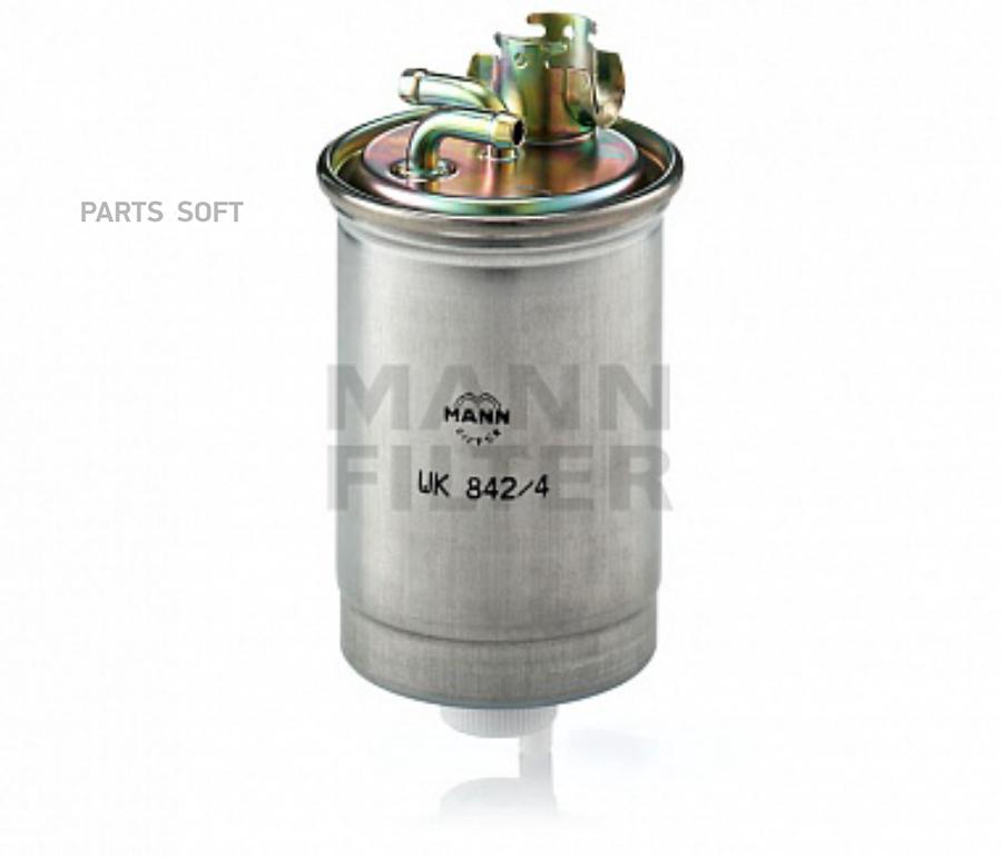 

Mann Фильтр Топливный Wk 842/4 Audi,Vw MANN-FILTER арт. WK8424