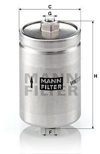 

Mann Фильтр Топливный Wk 725 MANN-FILTER арт. WK725