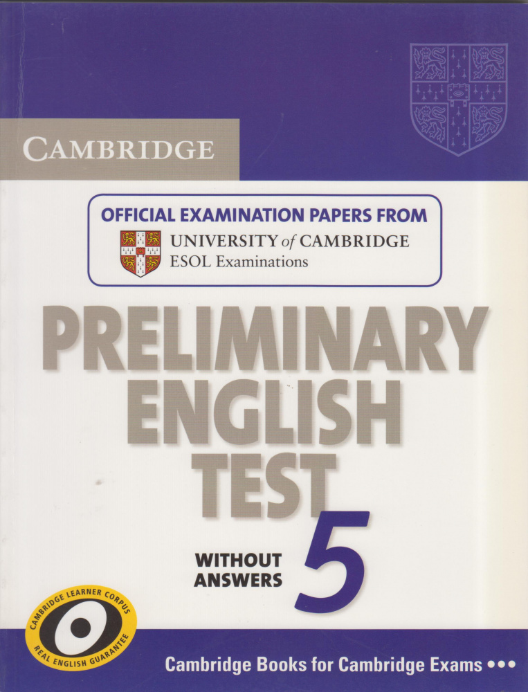 

Cambridge Preliminary English Test 5 Student's Book