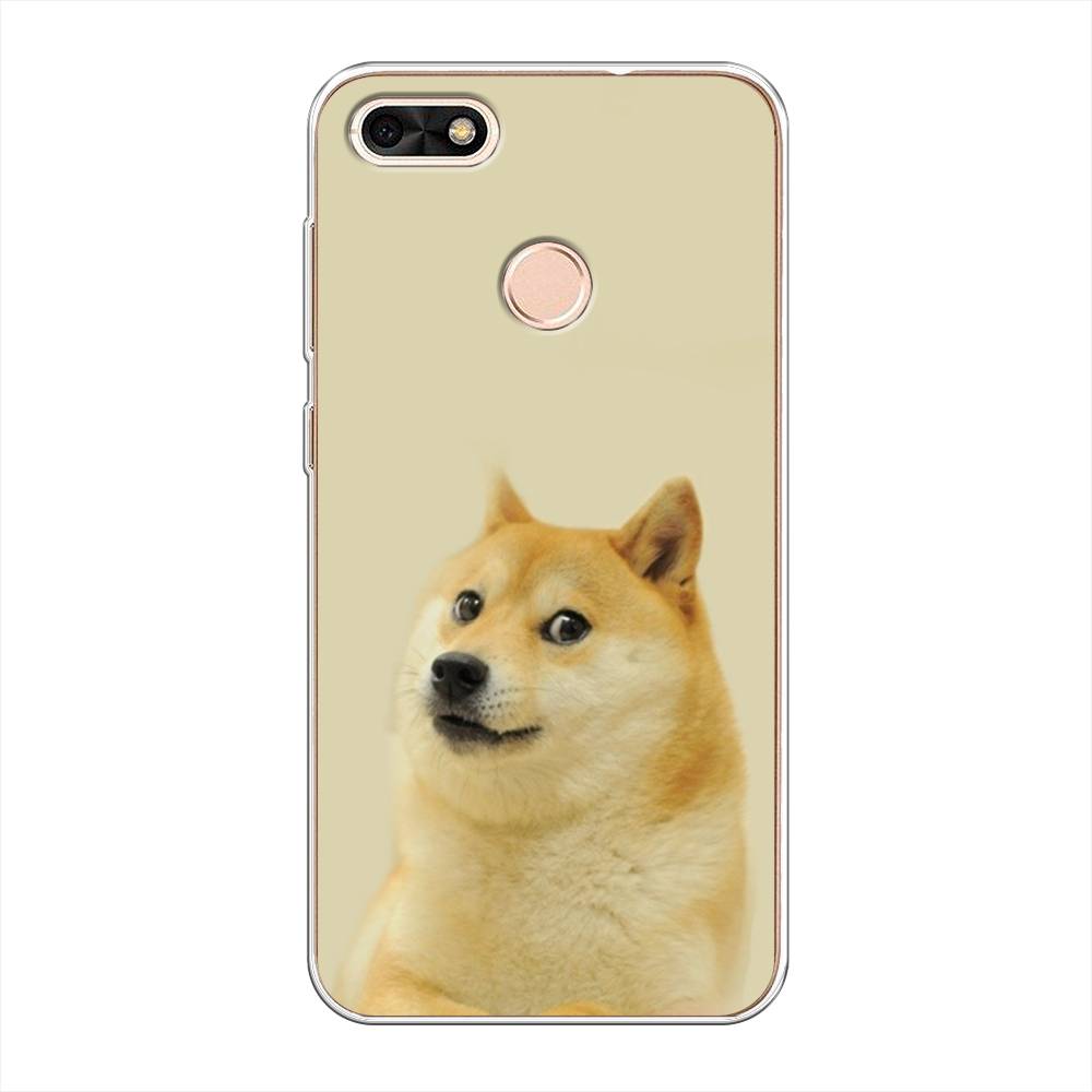

Чехол Awog на Huawei Nova Lite (2017) "Собака подозревака", Коричневый;желтый;бежевый, 64750-9