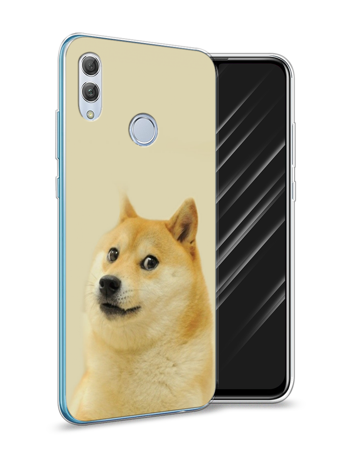 

Чехол Awog на Huawei P Smart 2019 "Собака подозревака", Коричневый;желтый;бежевый, 67250-9