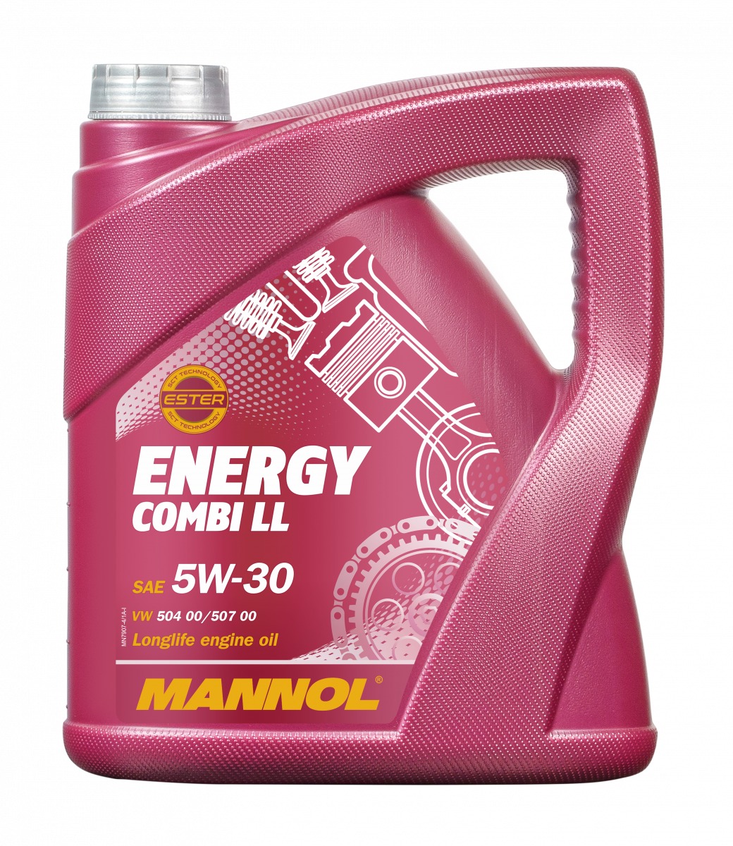 фото Моторное масло синтетическое <<mannol 7907>> energy combi ll 5w30, 4 литра.
