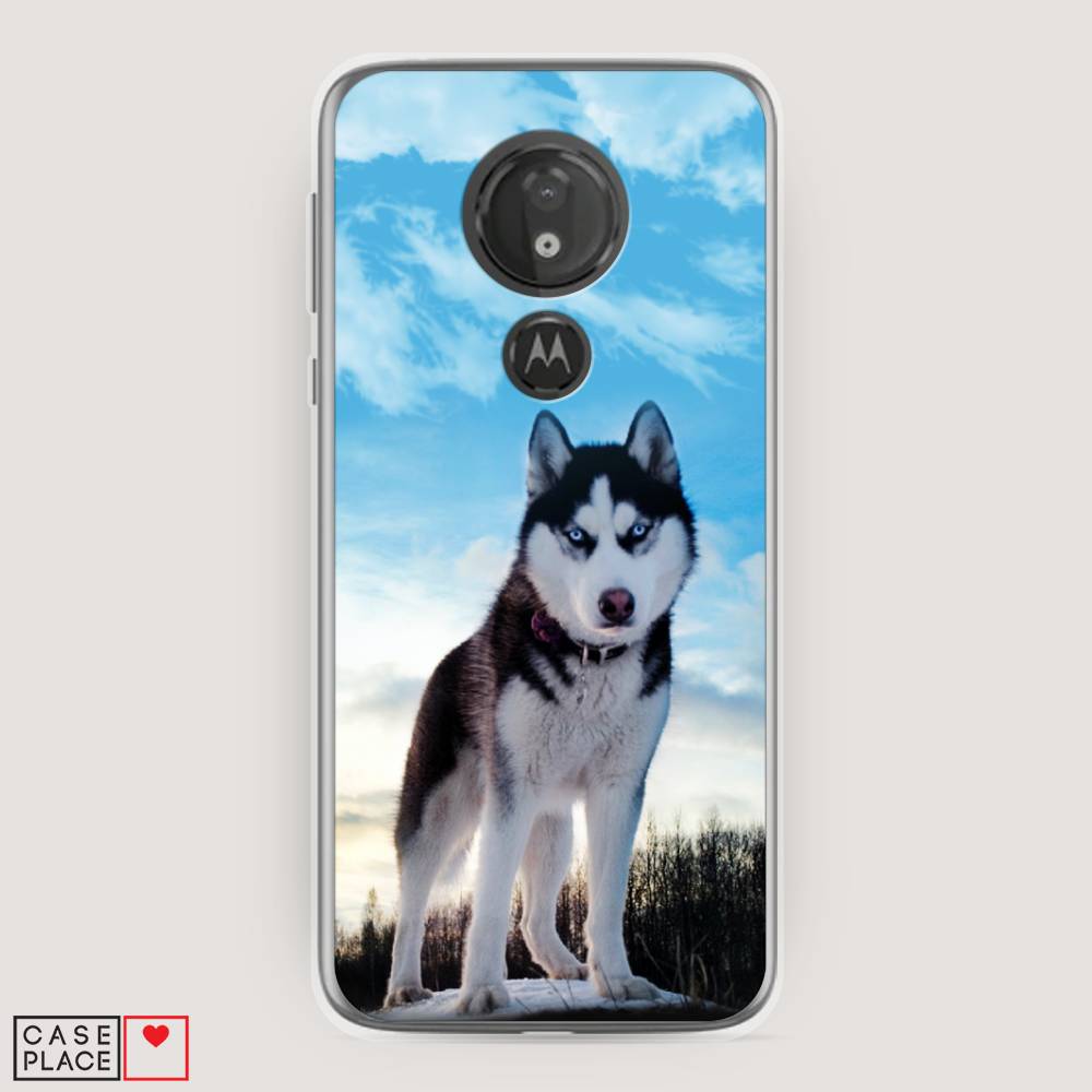 

Чехол Awog на Motorola Moto G7 Power / Моторола Мото G7 Power "Хаски 3", Разноцветный, 241350-2