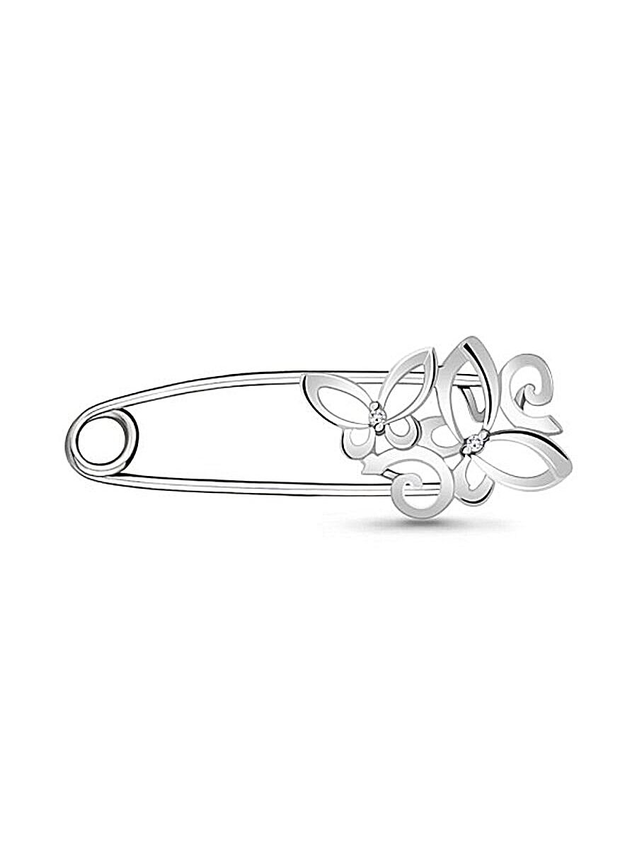 

Брошь из серебра TEO MAORI 872581.5, фианит, 872581.5